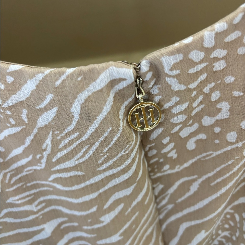 Tommy Hilfiger Safari print midi dress - Picture 7 of 9